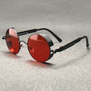 NEW Round cyber Punk Style Sunglasses